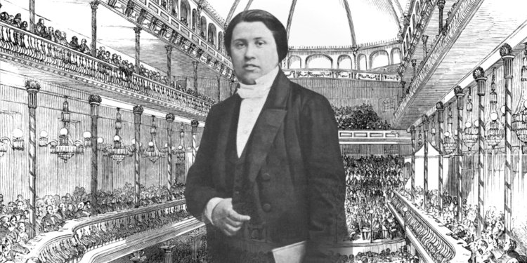 C.H. Spurgeon at The Music Hall, Royal Surrey Gardens.